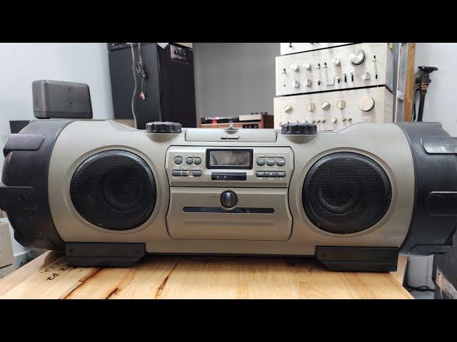 JVC X70 - boomBox - trống cơm - bass đánh như boom