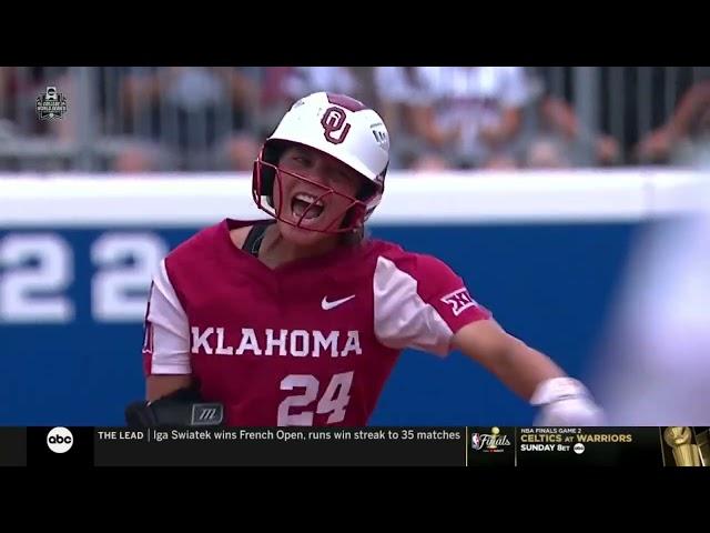 2022/06/04 - #1 Oklahoma vs Texas - WCWS Game 7 -