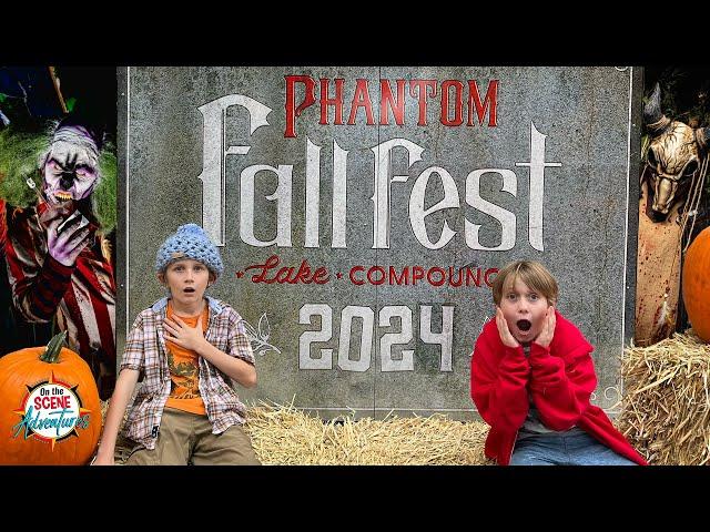 Checking out Phantom Fall Fest's Haunted Mazes & More at Lake Compounce (CT)