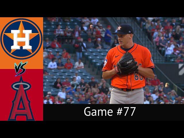 Astros VS Angels Condensed Game 6/21/25