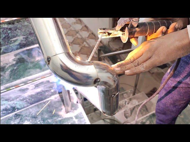 (2) stainless steel design for railing || How to install stainless steel railing