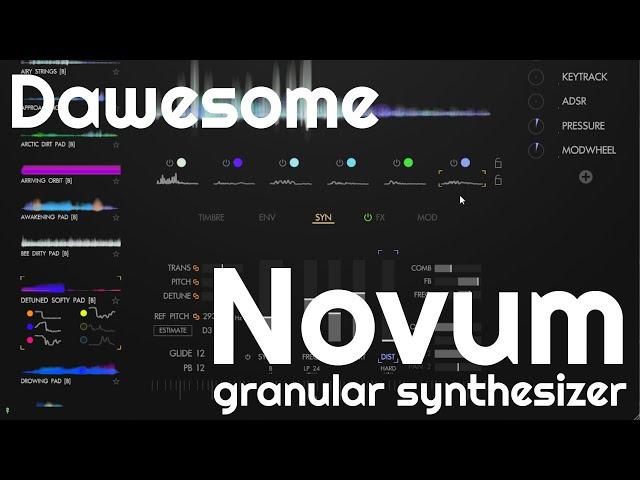 Novum Synthesizer by Dawesome (No Talking)