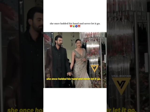 she once holded his hand and never let it go️ athiya shetty klrahul