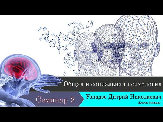 Психолог Узнадзе Д.Н.