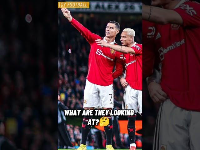 What Ronaldo and Antony were really looking at  #shorts  | SY Football #SUCCESS4YOUNGSTERS