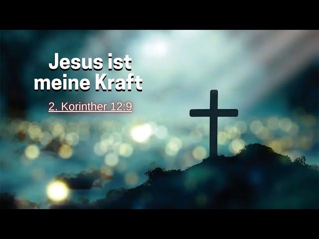 Jesus ist meine Kraft; Jugendleiter Isaak Sawatzky; 17 September 2023