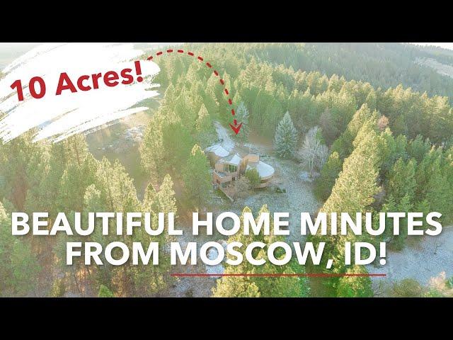 Moscow, ID: Beautiful Architectural Design on 10-Acres 2430 Blaine Road | Living in Moscow ID