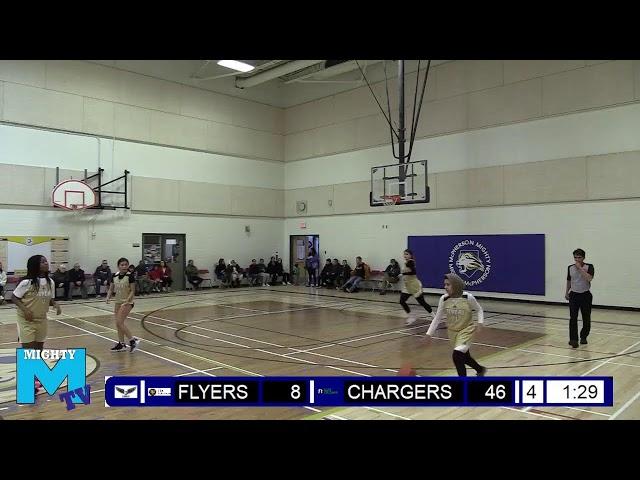 2023-24 Mighty Senior Basketball Tournament - Senior girls- Dr. Lila Fahlman vs Kate Chegwin