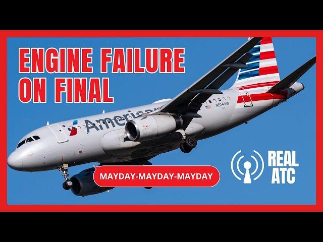 ENGINE FAILURE on Final Approach to Reagan National Airport - American 1539