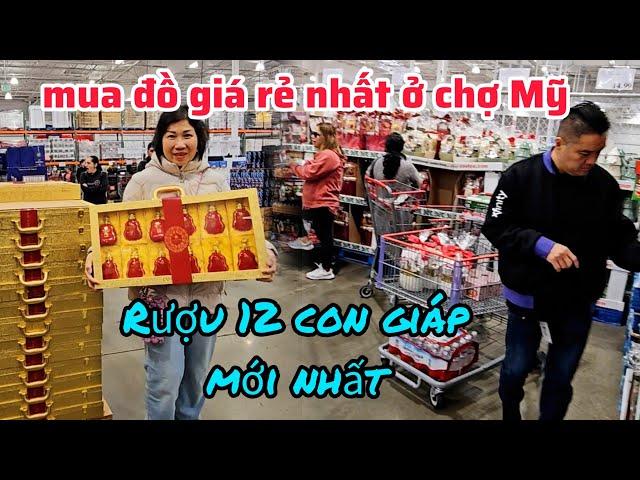 Mua rượu mười hai con giáp loại đặc biệt, quà giáng sinh quá rẻ ở Mỹ