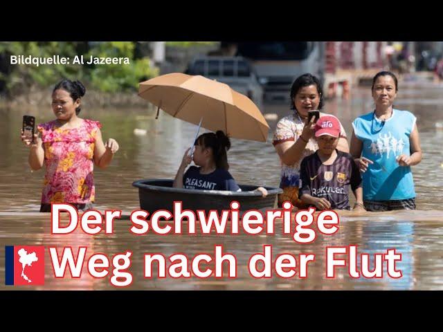 Wiederaufbau nach dem Hochwasser - Chiang Mai und Chiang Rai - Thailand November 2024