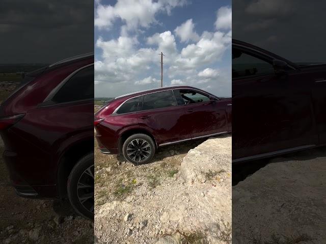 We take the Mazda CX-90 OFF ROAD  #new #cx90 #mazda #truck #mazdacars #texas