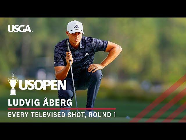 2024 U.S. Open Highlights: Ludvig Åberg, Round 1 | Every Televised Shot