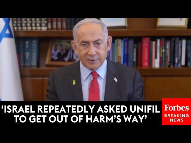 BREAKING NEWS: Netanyahu Denies Claims That Israel’s Military Deliberately Attacked UNIFIL Personnel