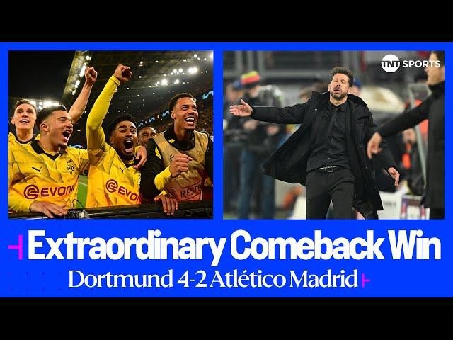 Dortmund stun Atlético Madrid with sensational COMEBACK win   #UCL