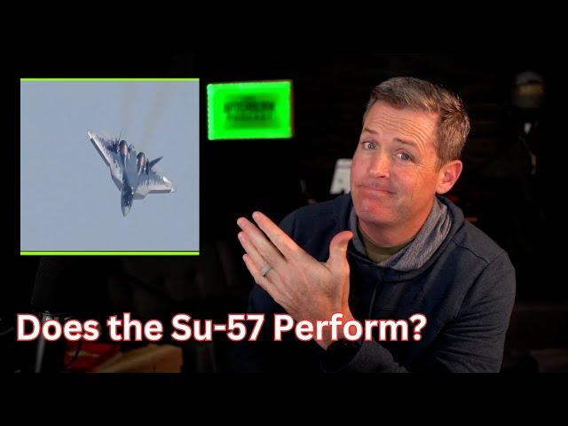 Su-57 Felon Flying Demonstration Zhuhai Airshow | Fighter Pilot Reacts