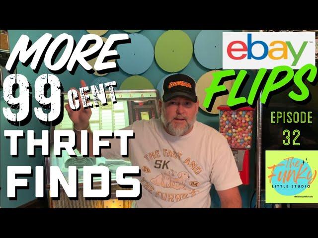 More 99 cent FLIPS on eBay! Thrift Store HAUL ep32