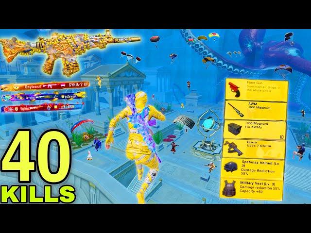 40 Kills! NEW BEST AGGRESSIVE RUSH GAMEPLAY w/ MUMMY SETSAMSUNG,A7,A8,J5,J7,J2,J3,XS,A3,A4,A5,A6