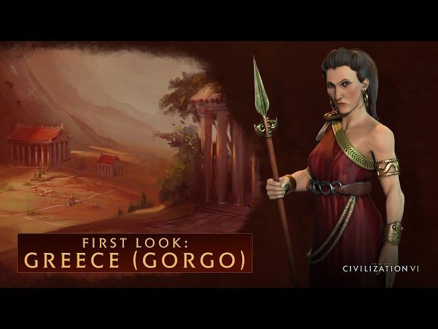 CIVILIZATION VI - First Look: Greece (Gorgo)