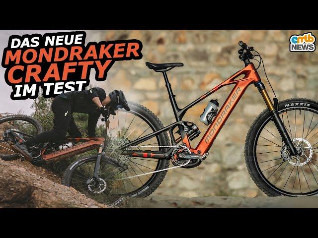 Test: Neues Mondraker Crafty 2025 E-Bike – Mit Bosch CX (Gen5) & herausnehmbarem Akku