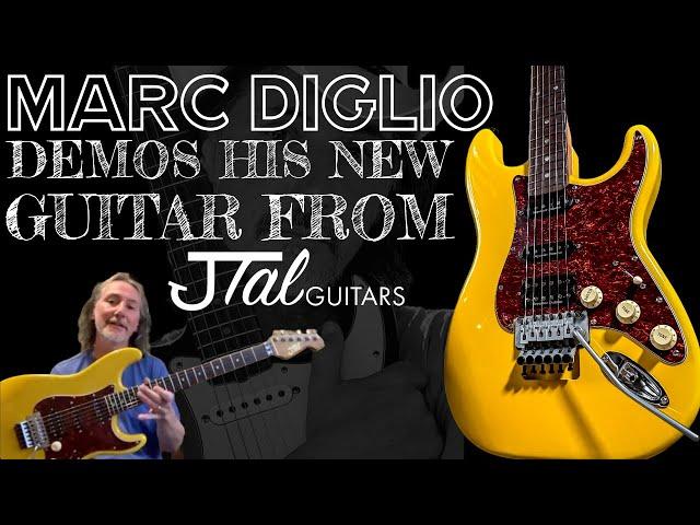 No Words Needed: Guitar Legend + My Creation, Marc Diglio with his JTal Guitar