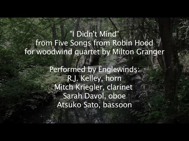 I Didn’t Mind performed by Englewinds at Teaneck Creek Conservancy