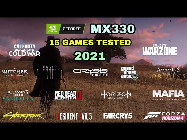 Nvidia GeForce MX330 Gaming Test ! 2021