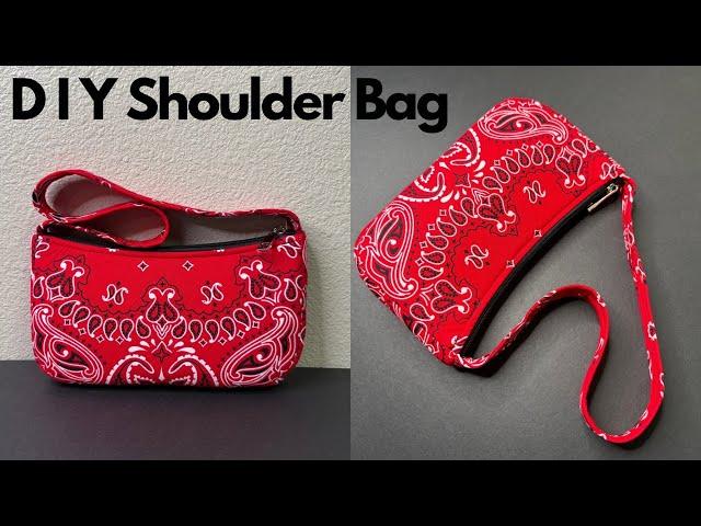  VERY EASY AND SIMPLE - DIY SHOULDER BAG ️Great Sewing Tips and Tricks @AmyGDIY