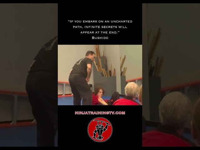 Hanbo Wrapping and Tripping Flow, #shorts #ninja #samurai #martialarts