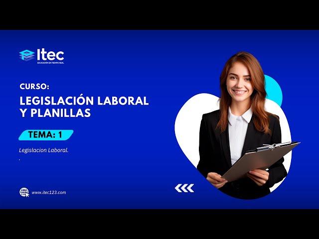 CLASE 01 - LEGISLACION LABORAL Y PLANILLAS (ENERO 2024)