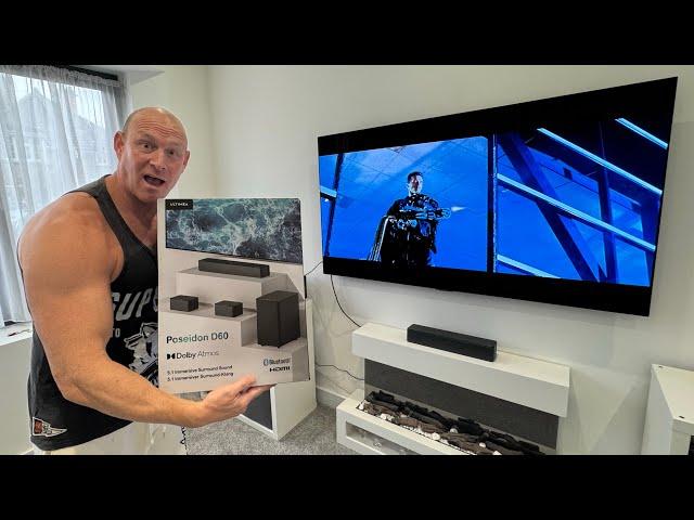 Dolby Atmos compatible Soundbar package for under £200! Ultimea Poseidon D60 Setup & Demo