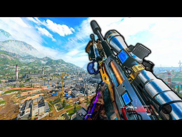 Call of Duty Warzone:4 Solo Win LR 7.62 SNIPER Gameplay PS5(No Commentary)