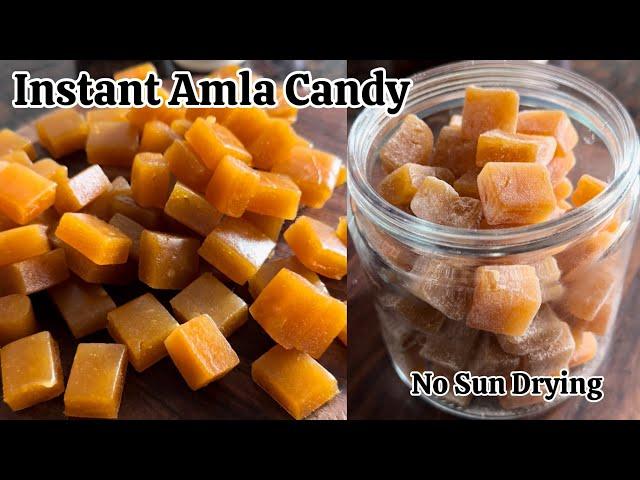 Instant Amla Candy | No Sun drying needed