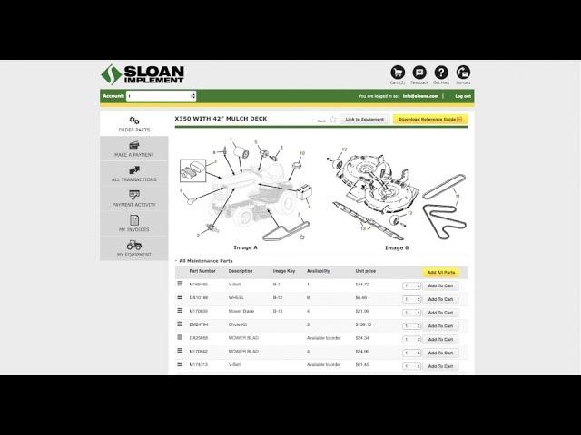 Order John Deere Parts Online