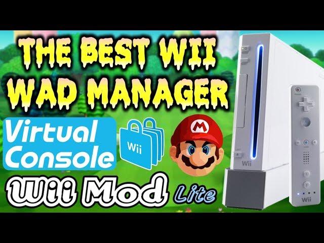 Setup WiiMod Lite WAD Manager! (Install Virtual Console Games & WAD'S!)