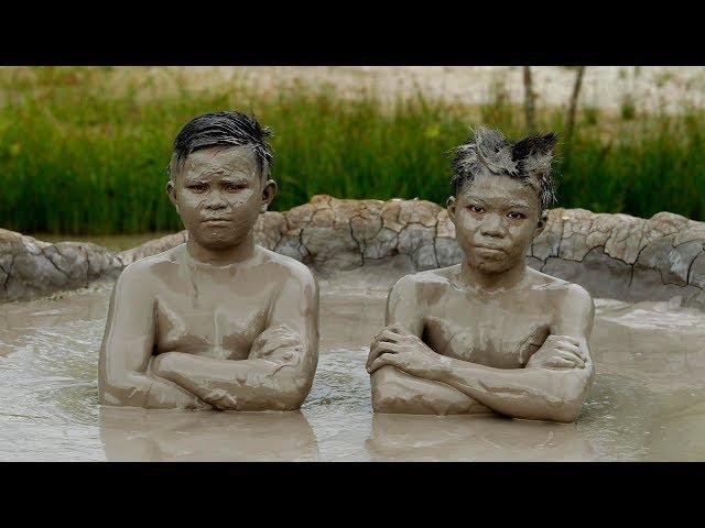 Take a dip in "mud volcanoes"