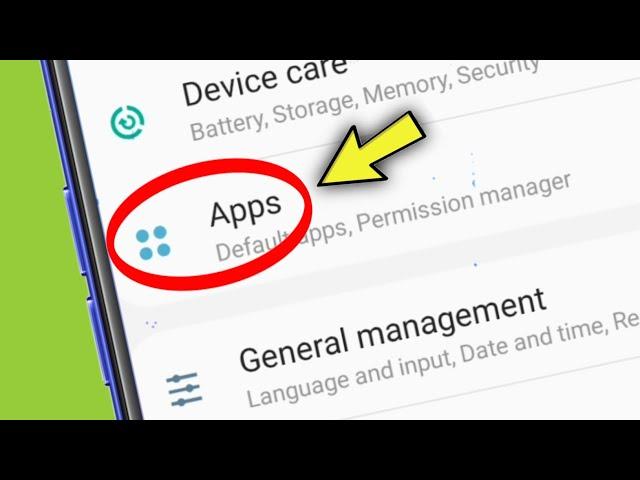 Apps not working | Application Manager not opening android samsung