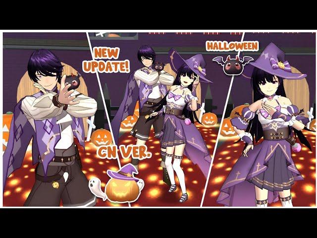 New Halloween Update! New Costumes and Accessories added  Sakura School Simulator Chinese Version 