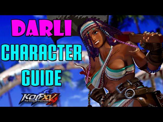 Darli Dagger Character Guide - The King of Fighters XV