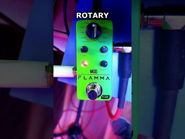 Nuevo Flamma MOD FC05 - 11 efectos en un micropedal!