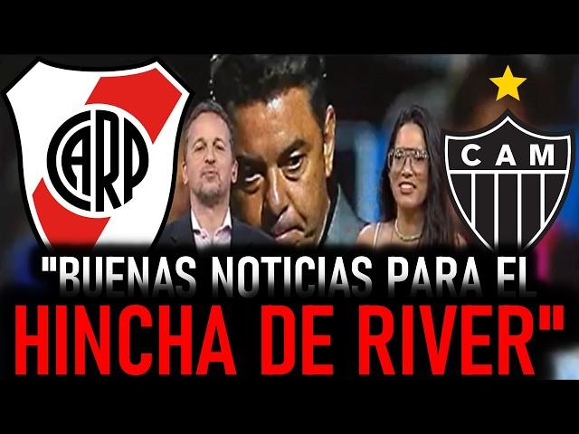 ¡IMPACTO URGENTE! "BUENAS NOTICIAS PARA EL HINCHA DE RIVER" ASI LLEGA EL MILLONARIO VS ATL MINEIRO