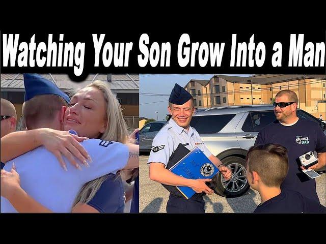 An Emotional Day for The Randall Family | AirForce BMT Graduation 2022