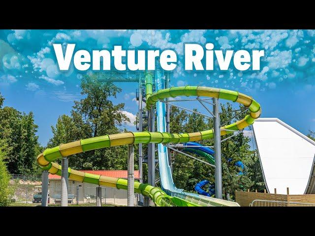 All Water Slides at Venture River in Eddyville KY | GoPro POV