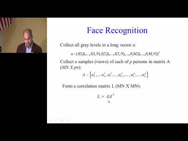 Lecture 14: Face Recognition