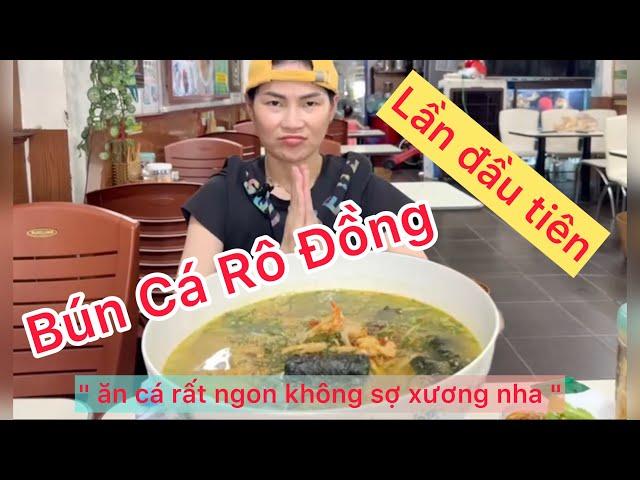 BÚN CÁ RÔ TRỨ DANH.NGA SUMO KHIẾN CHỦ QUÁN TOÁT MỒ HÔI ,KHÔNG TIN VÀO MẮT MÌNH