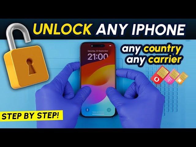 Unlock iPhone from Carrier - Use ANY SIM Card in any Country [All iPhone Models Supported]