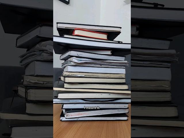 My HUGE Sketchbook tour! 14 books in 9 years ⭐️ check it out! #drawing #sketchbook #tour
