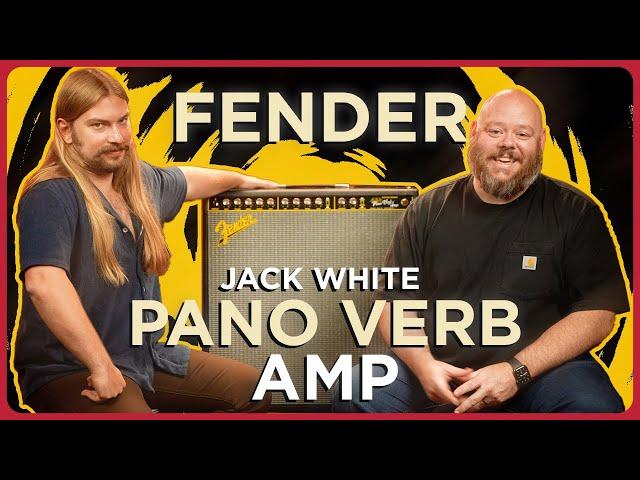 Jack White Creates The Coolest Fender Amp In Years! Jack White Pano-Verb Amp Review