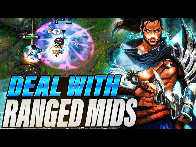 How to beat RANGED MID LANERS as Yasuo!