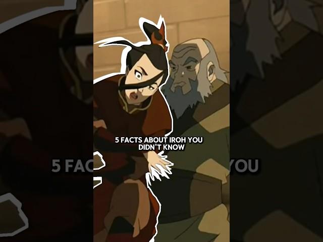 5 facts about Iroh you missed #avatar #avatarthelastairbender